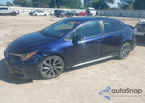 2020 Toyota Corolla Se from USA, damaged, VIN JTDP4RCE2LJ037063
